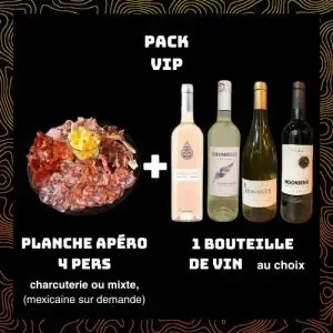 pack ++ </br> evjf/g/anniversaire </br> 1 bouteille de champagne + objet fluorescent