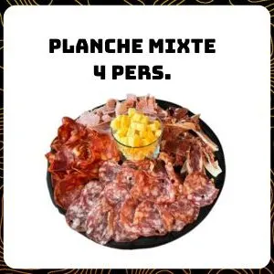 planche mixte (charcuterie et fromage)