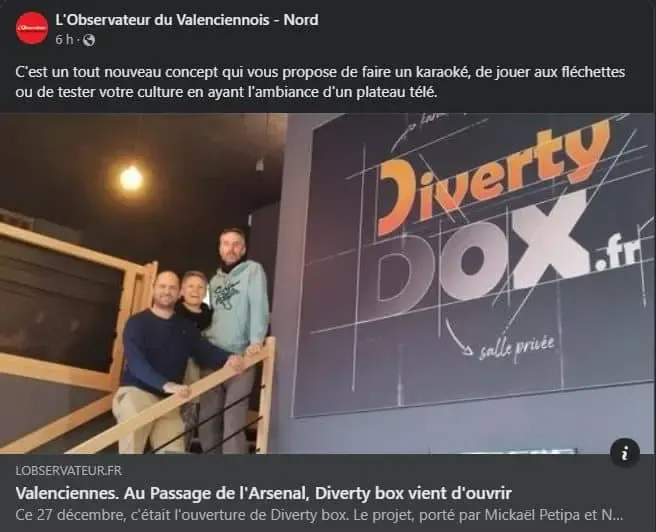 image article l'observateur du v