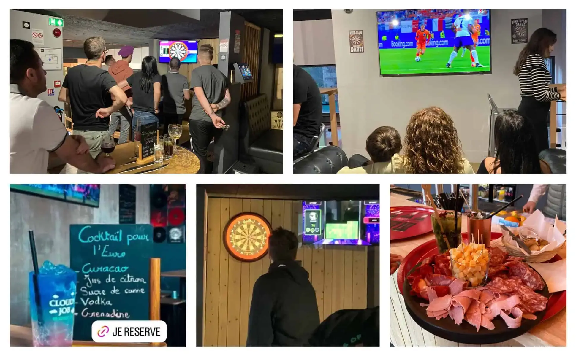 tournoi flechettes et foot